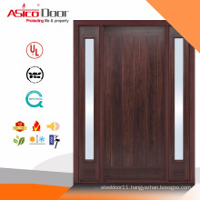 ASICO Fire RatedWood Glass Door Design With BM TRADA Certificate